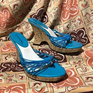 Wild Diva Wedge Sandals Open Toe Heels